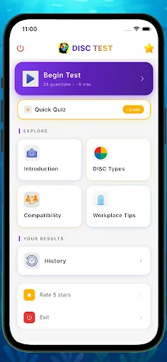 DISC TEST - Personality Test screenshot 2