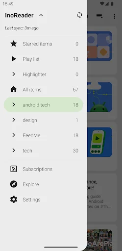 FeedMe (RSS Reader | Podcast) screenshot 1