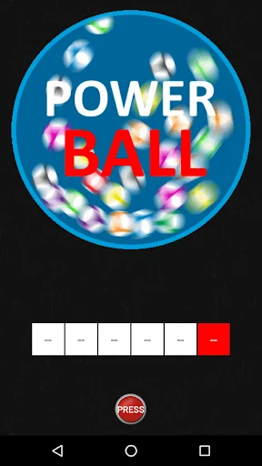 Powerball Lucky Generator screenshot 1