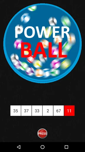 Powerball Lucky Generator screenshot 3