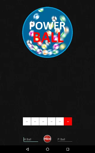 Powerball Lucky Generator screenshot 4
