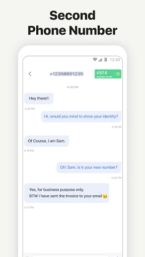 2nd Line - Second Phone Number