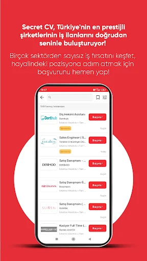 Secretcv - İş İlanı Ara & Bul screenshot 4