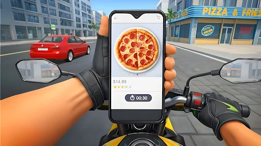 City Pizza Home Delivery 3d