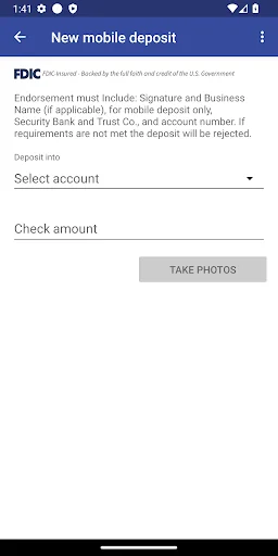 Security Bank & Trust screenshot 4
