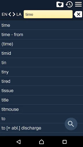 English Latin Dictionary