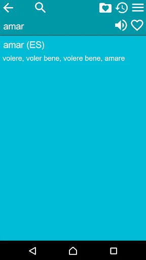 Spanish Italian Dictionary screenshot 3