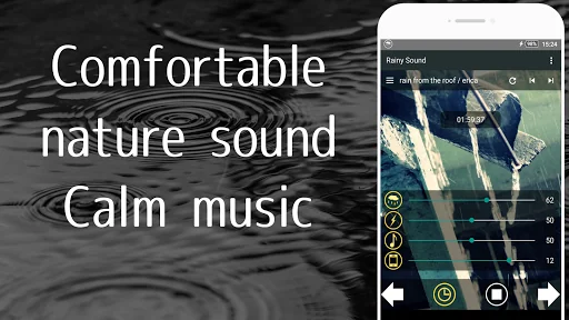 Rainy Sound  comfortable sleep screenshot 1