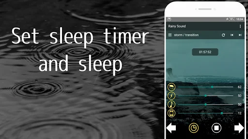Rainy Sound  comfortable sleep screenshot 4