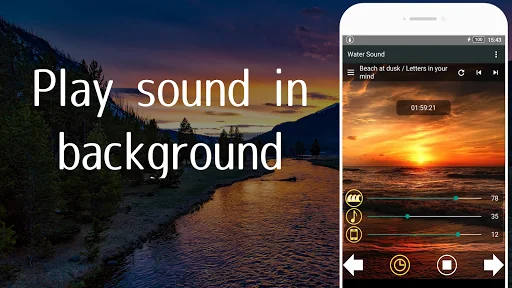 Water Sound comfortable sleep screenshot 2