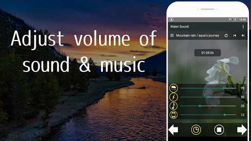 Water Sound comfortable sleep screenshot 3