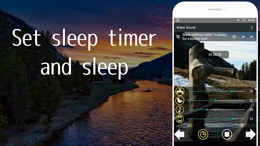 Water Sound comfortable sleep screenshot 4