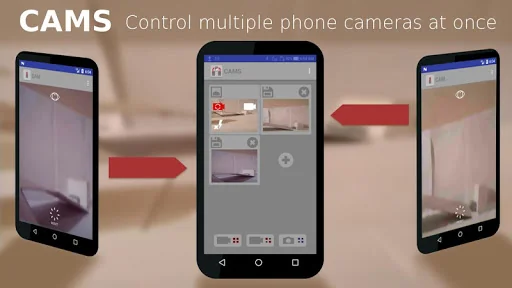 CAMS: Remote cameras as one screenshot 1