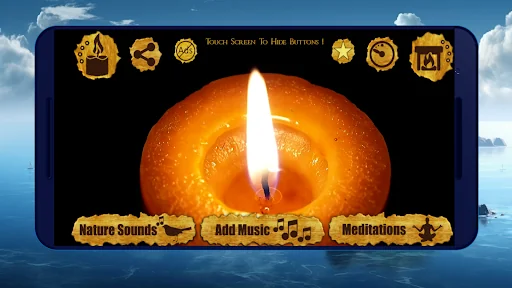 Night Light: Candle, Fireplace screenshot 3