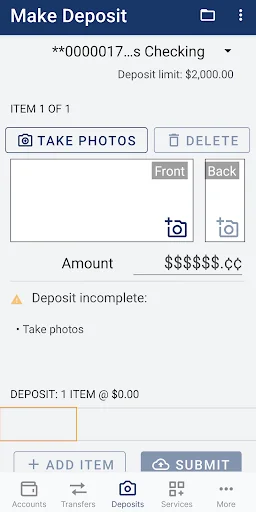 Self-Help CU Mobile Banking screenshot 4