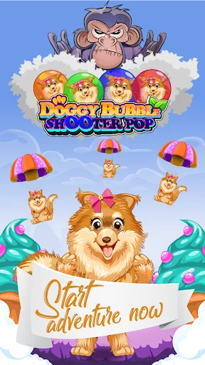 Bubble Shooter Game - Doggy