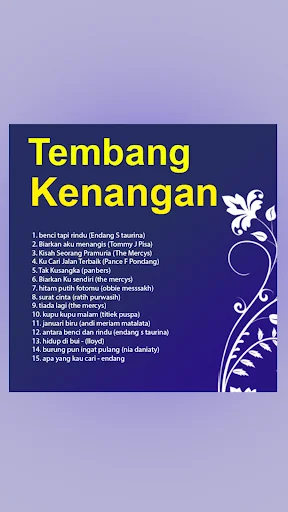 Tembang Kenangan Offline Lirik