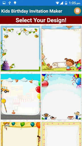 Kids Birthday Invitation Maker