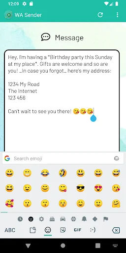 Send Message To Many Contacts  screenshot 1
