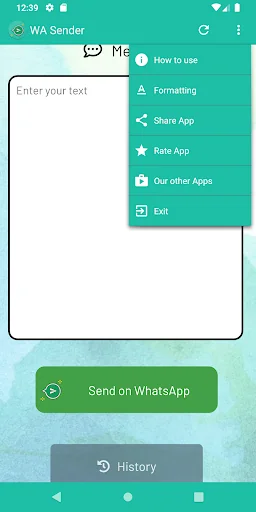 Send Message To Many Contacts  screenshot 2