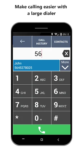 Senior Safety Phone - Big Icon screenshot 2