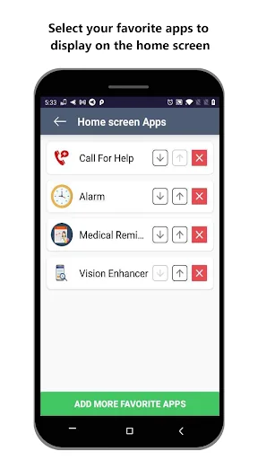 Senior Safety Phone - Big Icon screenshot 4