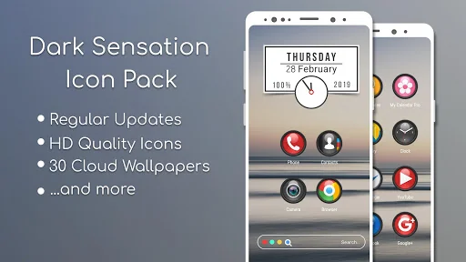 Dark Sensation -  Icon Pack
