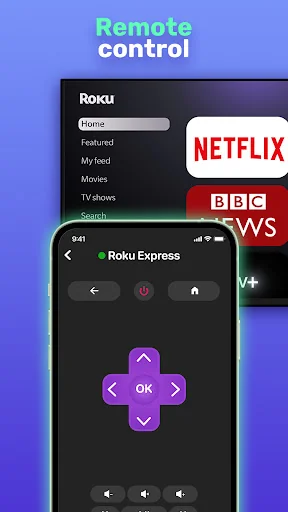 Tv Remote: Roku Remote Control