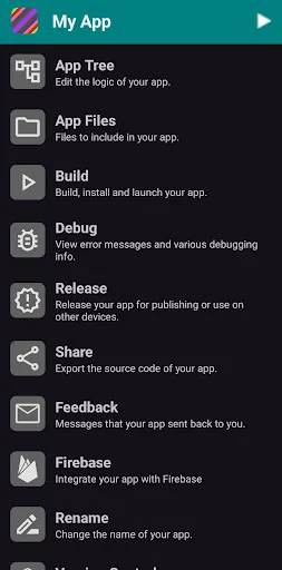 App Builder screenshot 2