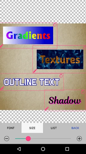Text on the picture 2.0