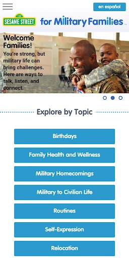 Sesame for Military Families screenshot 1