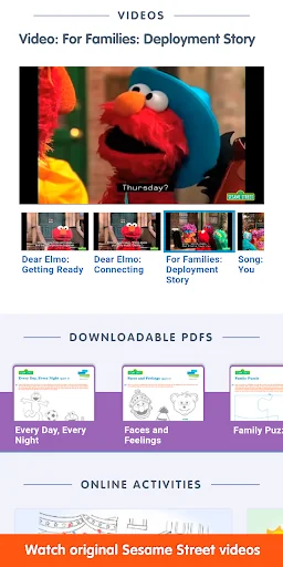 Sesame for Military Families screenshot 3