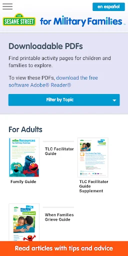 Sesame for Military Families screenshot 4