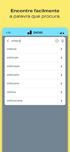 Dicio Portuguese Dictionary screenshot 3