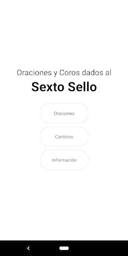 Sexto Sello - Oraciones/Cantos