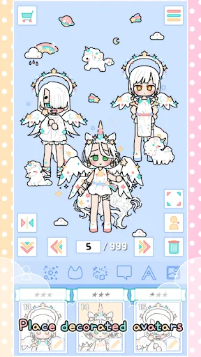 Pastel Friends : Dress Up Game screenshot 4