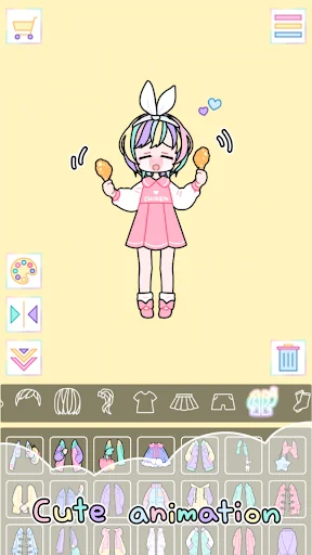 Pastel Girl : Dress Up Game screenshot 4