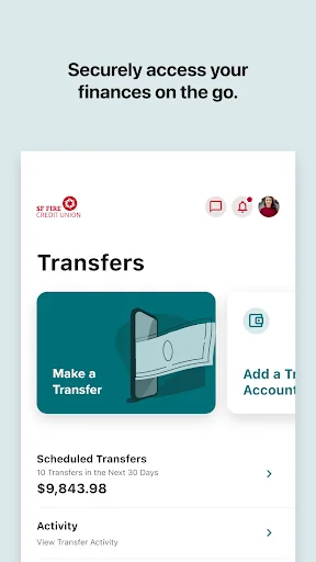 SF Fire CU Mobile Banking screenshot 2