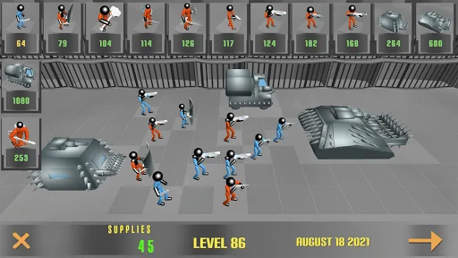 Stickman Prison Battle Zombies