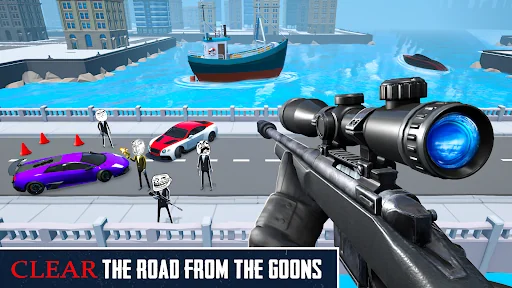 Meme games : Stickman Sniper