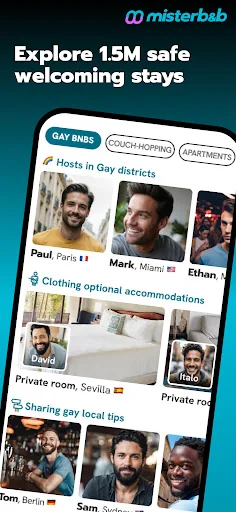 misterb&b – Gay Travel screenshot 2