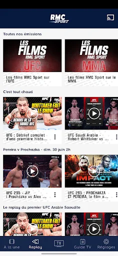 RMC Sport – Live TV, Replay screenshot 3