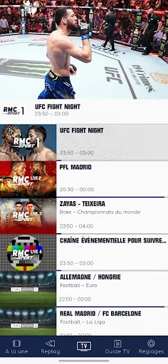 RMC Sport – Live TV, Replay screenshot 4