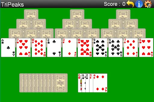 Tri-Peaks Solitaire