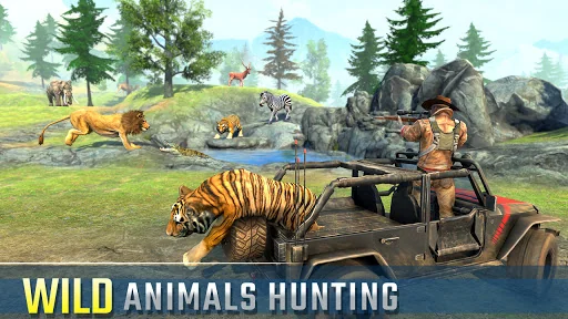 Wild Animal Hunting Games FPS screenshot 1