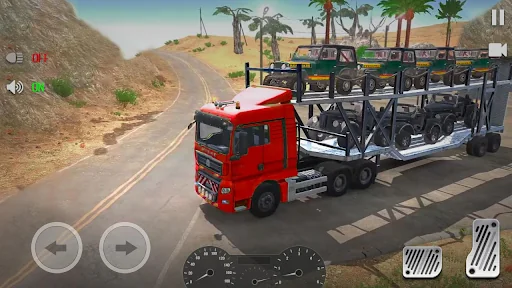 Truck Car Transport Trailer