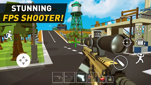 Pixel Danger Zone:Battleroyale screenshot 1