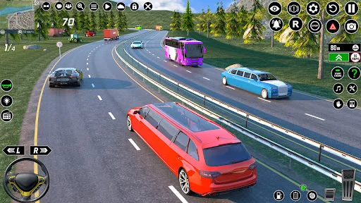Limousine Taxi Driving Game