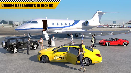 City Car Driving Taxi Games