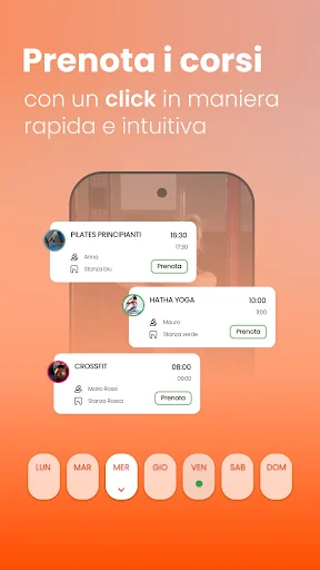 APP Palestre screenshot 2